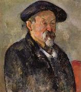 Paul Cezanne Autoportrait au beret Spain oil painting artist